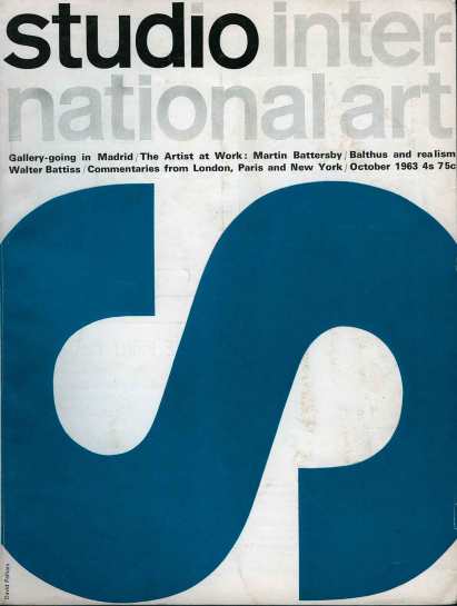 Studio International 1963_David Pelham cover design