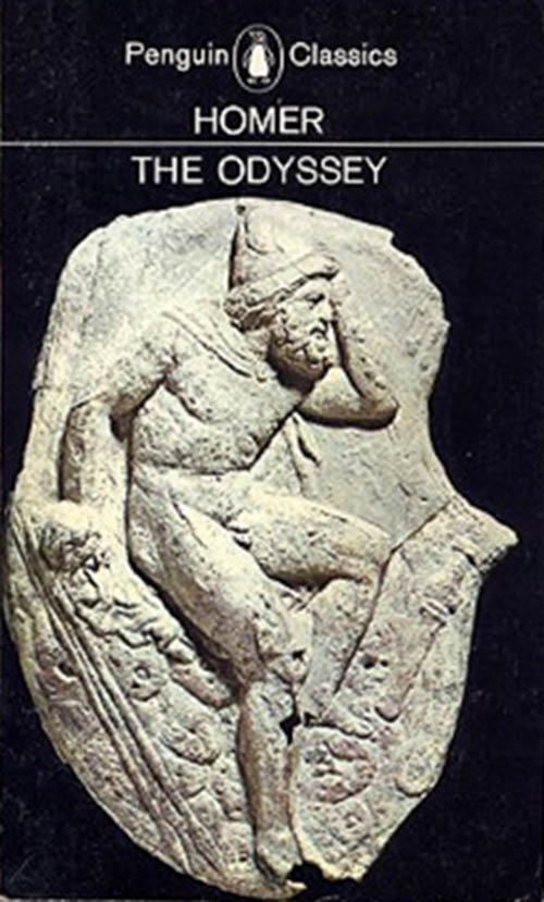 photo of ancient Greek carved relief of male figure