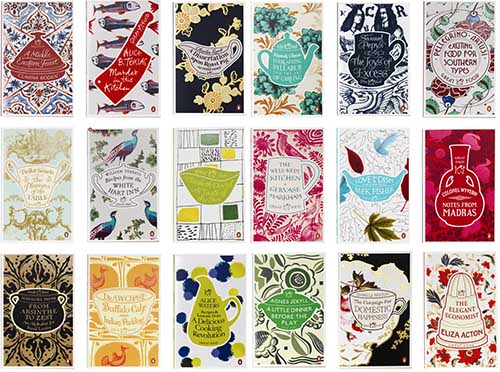 Grid of colourful book covers
